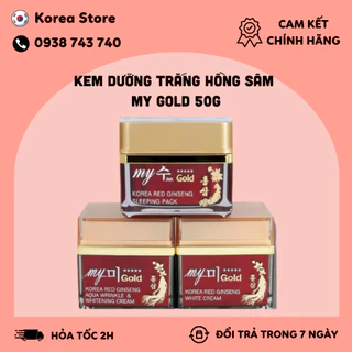 Kem dưỡng trắng Hồng sâm Hàn Quốc My Gold 50g