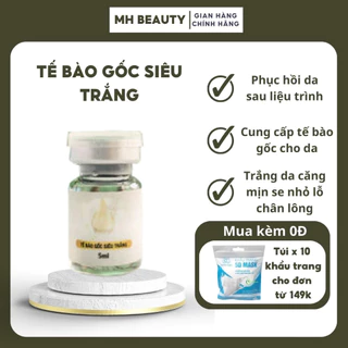 Tế bào gốc tươi MH Beautyspa cải thiện làn da căng bóng mờ thâm