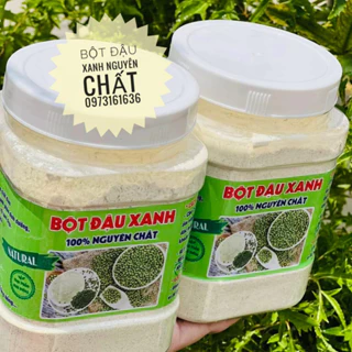 [500g] Bột đậu xanh nguyên chất nhà làm không chất bảo quản