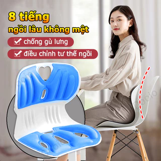 Ghế chỉnh dáng ngồi chống gù lưng, ghế công thái học bảo vệ cột sống cho nam, nữ chống cong vẹo cột sống bảo hành 12th