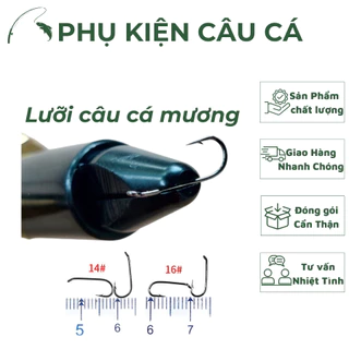 50 Lưỡi câu cá mương