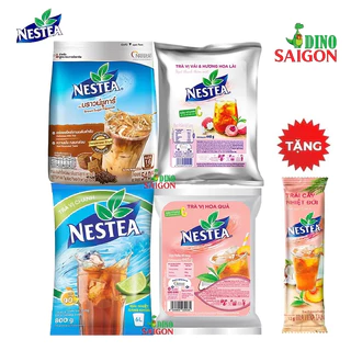 [Mua 1 Tặng 1] Trà NESTEA dạng bịch các vị Chanh, Vải, Đào và Trà sữa  + Tặng 1 gói nhỏ 12g giao ngẫu nhiên