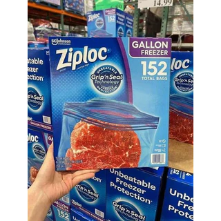 Túi zip đựng thực phẩm lạnh Ziploc Gallon Freezer