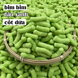 Bim Bim Đậu Xanh Nước Cốt Dừa, món ăn vặt tuổi thơ MamiFood