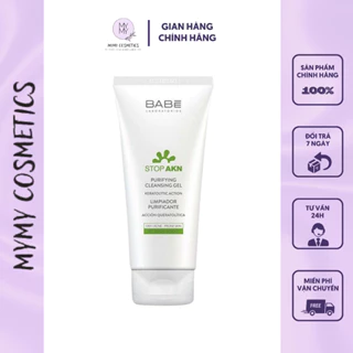 Sữa Rửa Mặt BABE STOP AKN Purifying Cleansing Gel Cho Da Dầu Mụn 200ml