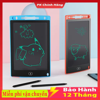 Bảng vẽ tự xóa điện tử 3D bảng viết vẽ thông minh 8 12 inch màn hình LCD đa sắc đồ họa đẹp kèm bút dạy học