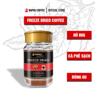 [Mã BMLTB200 giảm đến 100K đơn 499K] Cà phê hòa tan sấy lạnh Freeze Dried Napoli Coffee 80g