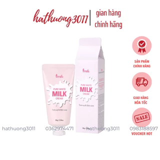 [ CÓ SẴN ] Kem dưỡng trắng nâng tone 2in1 Prreti Pure White Milk Cream 50g