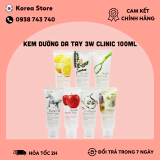 Kem dưỡng da tay 3W Clinic Hand Cream 100ml