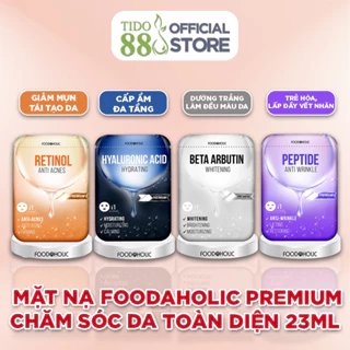 Mặt nạ Foodaholic premium chăm sóc da toàn diện 23ml NPP Tido88