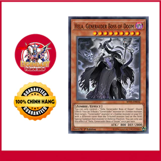 [EN][Thẻ Bài Yugioh Chính Hãng] Hela, Generaider Boss of Doom