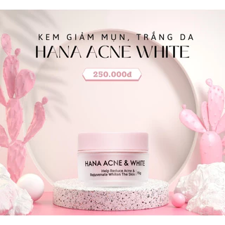 Kem Giảm Mụn Trắng Sáng Da Hana Acnes Mini 15g