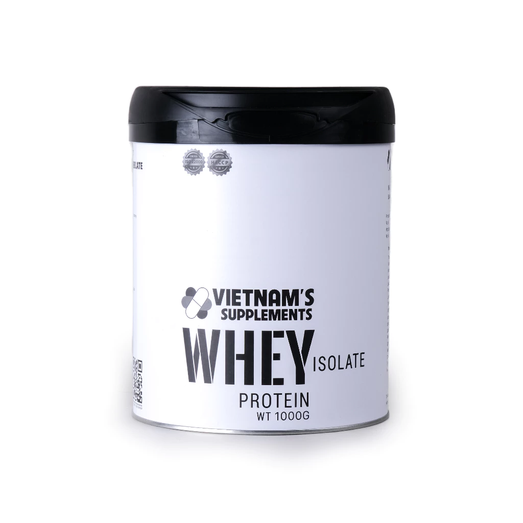 Bột Whey Protein Isolate bổ sung protein 1000g - Vietnam's Supplements