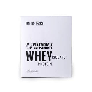 Whey Protein Isolate gói dùng 1 lần tiện dụng ( hộp 10 gói 300 gram )