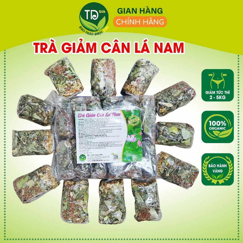 [Combo 6 bịch] Trà giảm cân lá nam, liệu trình đóng sẵn đủ 10 vị, uống trong 20 ngày, có thể giảm tức tốc từ 2 đến 5 kg