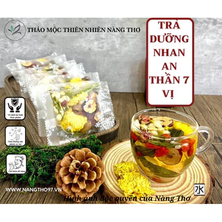 Combo 10 gói  Trà Dưỡng Nhan Thảo Mộc 7 Vị  , thanh lọc cơ thể- Mát gan, ngủ ngon, giảm căng thẳng mệt mỏi T46