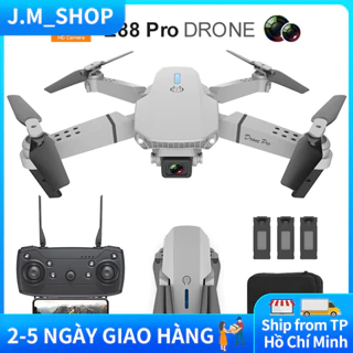 ❤New arrivals&Ready❤E88 Pro Drone 4K HD Camera Kép Có Định Vị 1080P WiFi Pin Khỏe Bay Xa 200M Máy bay