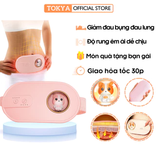 Máy Massage Bụng Tokya Túi Chườm Bụng Kinh Hỗ Trợ Giảm Đau Khi Phụ Nữ Đến Ngày