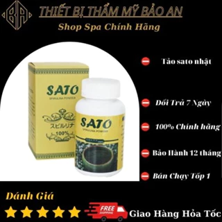 Tảo xoắn bột tảo santo Nhật Bản chuyên dùng cho spa