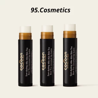 Son Dưỡng COCOON Dầu Dừa Bến Tre chống thâm môi & khô môi - Coconut Lip Balm 5G [Chính Hãng]