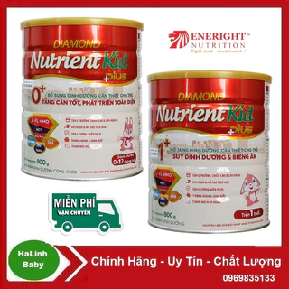 [Mẫu mới] Sữa bột Diamond Nutrient kid Plus 0+ 1+ hộp 800g.......