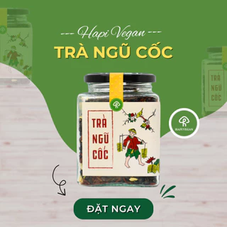 Trà Ngũ Cốc 𝐇 𝐇𝐀𝐏𝐈 𝐕𝐄𝐆𝐀𝐍  Cho Người Nóng Trong Mất Ngủ  Lọ Thủy Tinh 360g