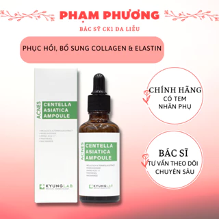 Tinh chất ngừa mụn dịu nhẹ dành cho da dầu mụn KYUNG LAB ACNES CENTELLA ASIATICA AMPOULE 50ml - Bác sĩ Phương