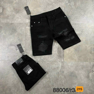 Quần Short Jean Nam Chất Bò Co Giãn❤️FREESHIP❤️Quần Đùi Nam đẹp co giãn kết hợp vẩy sơn mẫu mới Tô Tồ Shop - QSJNM311