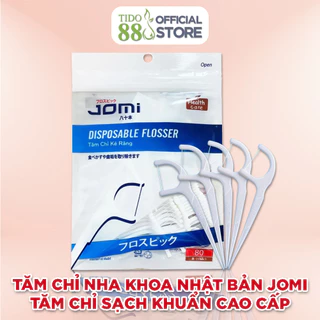 Tăm chỉ nha khoa Nhật Bản Jomi tăm chỉ sạch khuẩn cao cấp NPP Tido88