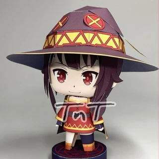 [ KonoSuba: God's Blessing On This Wonderful World ] - Mô Hình Giấy Anime Chibi Megumin