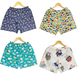 Quần đùi nam nữ Unisex cotton mặc nhà chất cotton lụa cao cấp