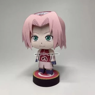 [ Naruto ] - Mô hình giấy Anime Chibi Haruno Sakura