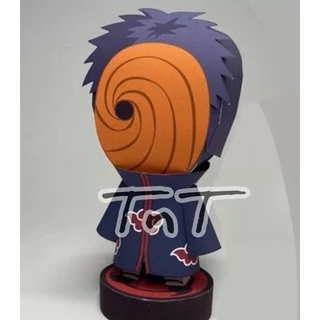 [ Naruto ] - Mô hình giấy Anime Chibi Uchiha Obito