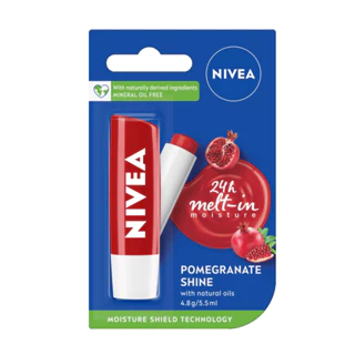 [Bills Úc] Son dưỡng Nivea 24h Melt-in Moisture pomegranate tuýp 4.8g