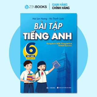 Sách - Bài Tập Tiếng Anh Lớp 6 Tập 1 - Có Đáp Án (Dùng kèm SGK Global Success)