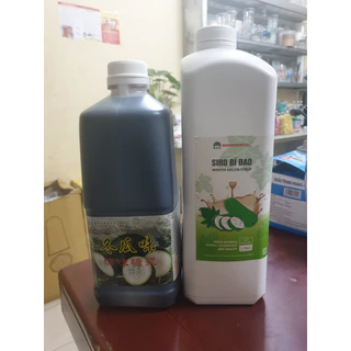 Siro bí đao chia lẻ 120ml dùng để làm trà bí đao