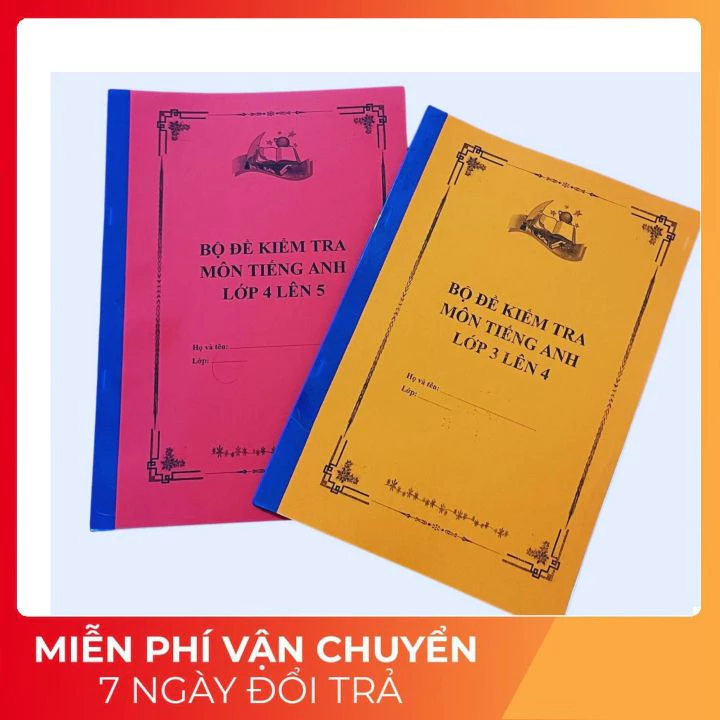 bộ ôn tiếng anh lớp 3 lên 4, 4 lên 5.