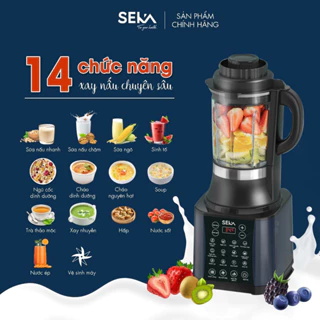 Máy làm sữa hạt đa năng SEKA E400 14in1, Máy xay nấu đa năng, làm sinh tố, sữa đậu nành