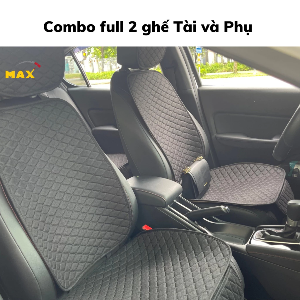 Lót Ghế Xe Hơi Chất Liệu Vải Cao Cấp Bọc Ghế Ô tô Đệm Ghế Ô Tô Sạch Sẽ Dể Dàng Vệ Sinh - MAX STORE