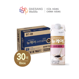 Sữa dinh dưỡng Nucare vị mè đen Daesang Wellife Nucare Black Sesame 200ml thùng 30 hộp