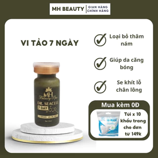 Vi tảo 7 Day MH Beauty Spa mix Saffron tái tạo da giúp da căng bóng chắc khỏe - MH BEAUTY