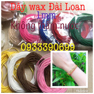 🌿🌿 5 mét dây wax Đài Loan 1mm waterproof khó thấm nước 🌿🌿