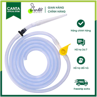 Dây Truyền Thải độc Đầu Truyền Silicone Enema Thụt Tháo Đại Tràng Thải Độc Cà Phê 2m Sao Đất