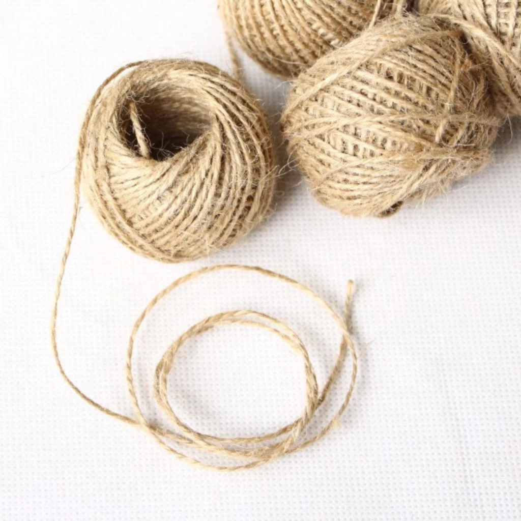 Cuộn 30 Mét Dây Thừng - Dây Cói Dừa Trang Trí Handmade, Decor Treo Tranh Ảnh Vintage