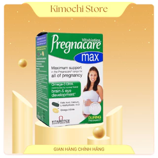 Vitamin tổng hợp Pregnacare Max Anh, viên uống vitamin bầu cho phụ nữ mang thai [Date 2026]