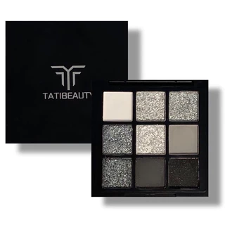 Bảng màu mắt 9 ô Tone khói cực tây TATIBEAUTY  eyeshadow disc colors