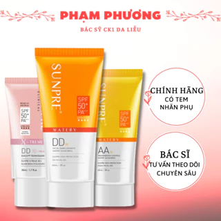 [HÀNG CÔNG TY NHẬP KHẨU] Kem chống nắng Mona Frema Sunpre X treame AA/ DD HỒNG/ CAM/ VÀNG 50ml BÁC SĨ HOA