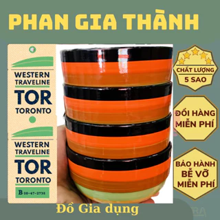 10 Chén cầu vồng gốm sứ ăn cơm 11.5cm