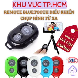 [Sỉ Siêu Rẻ] Remote Bluetooth điều khiển điện thoại  chụp ảnh từ xa, bộ điều khiển kết nối bluetooth bỏ túi nhỏ gọn