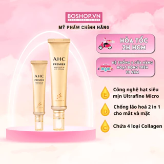 Kem Dưỡng Mắt AHC Premier Ampoule In Eye Cream Anti-Anging Chống Lão Hóa Mờ Nếp Nhăn